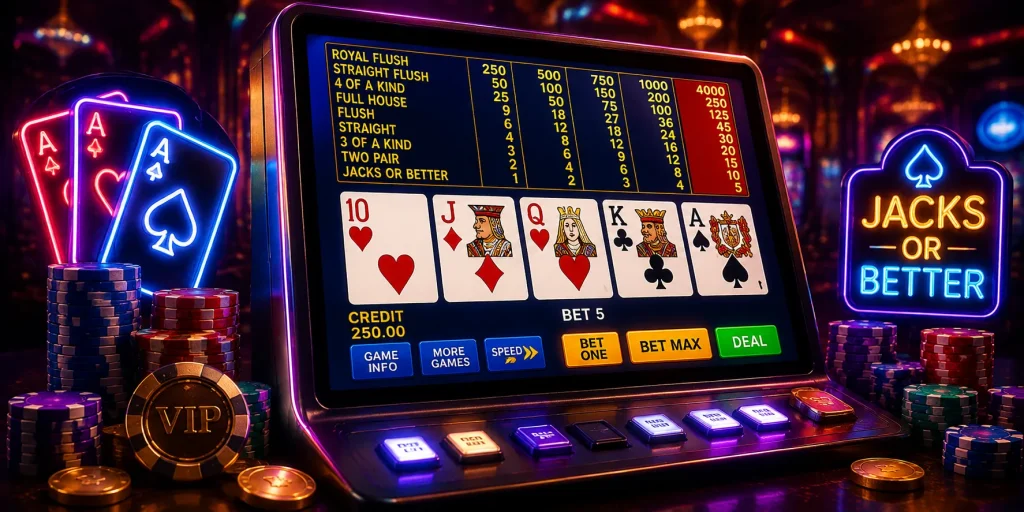 Videopoker service page